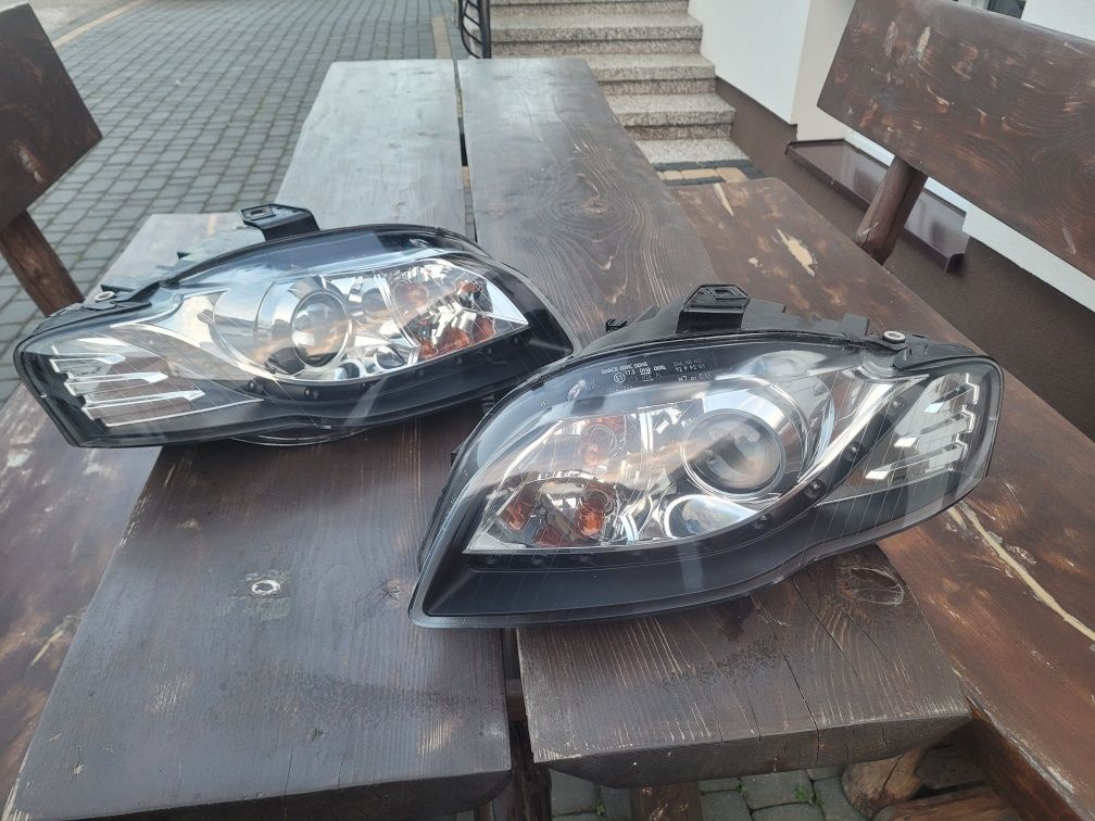 Lampy przednie LED audi a4 b7 Europa