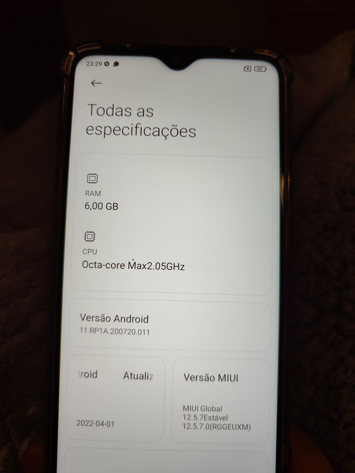 Xiaomi redmi 8 Pro 6GB ram 128GB memoria