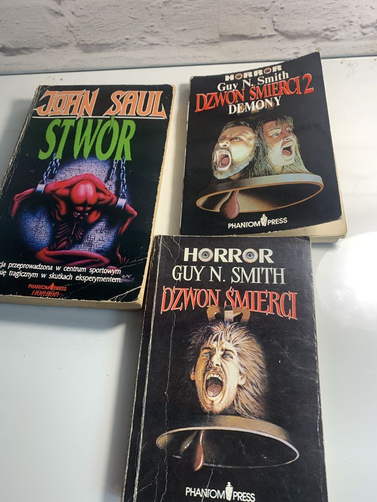 3 książki horrory