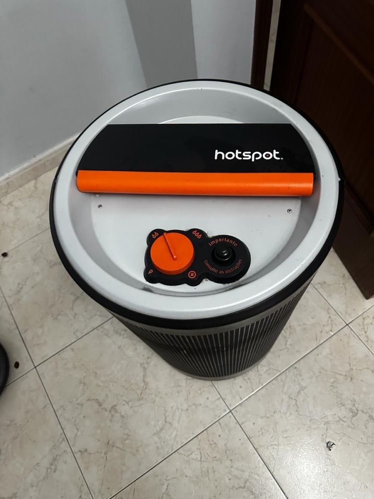 Aquecedor a gás HOTSPOT GALP PRETO 4000W