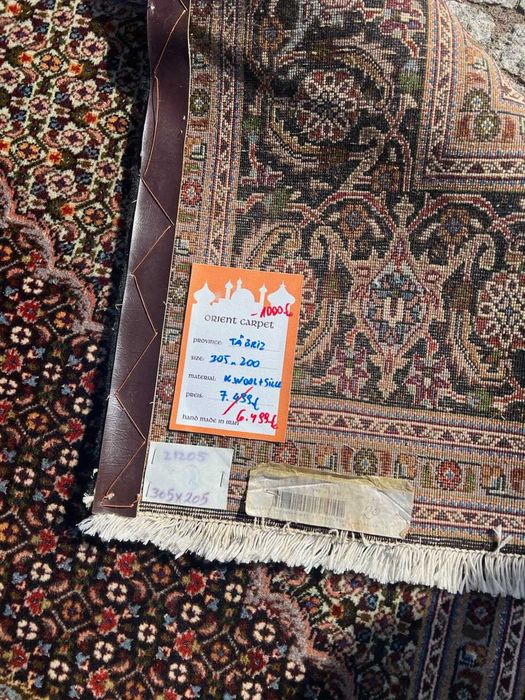 Dywan perski Tabriz Raj z jedwabiem 305x200 galeria 31 tyś