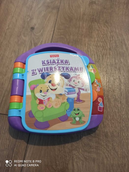 Książka edukacyjna dla niemowlaka