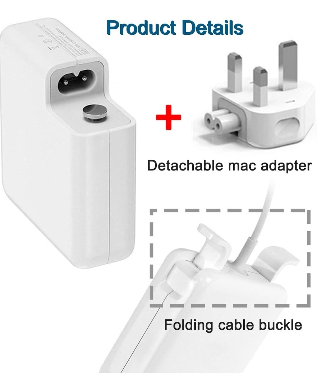 Ładowarka do APPLE 45W 14,85V 3,05A MgSafe2 T-type zamiennik