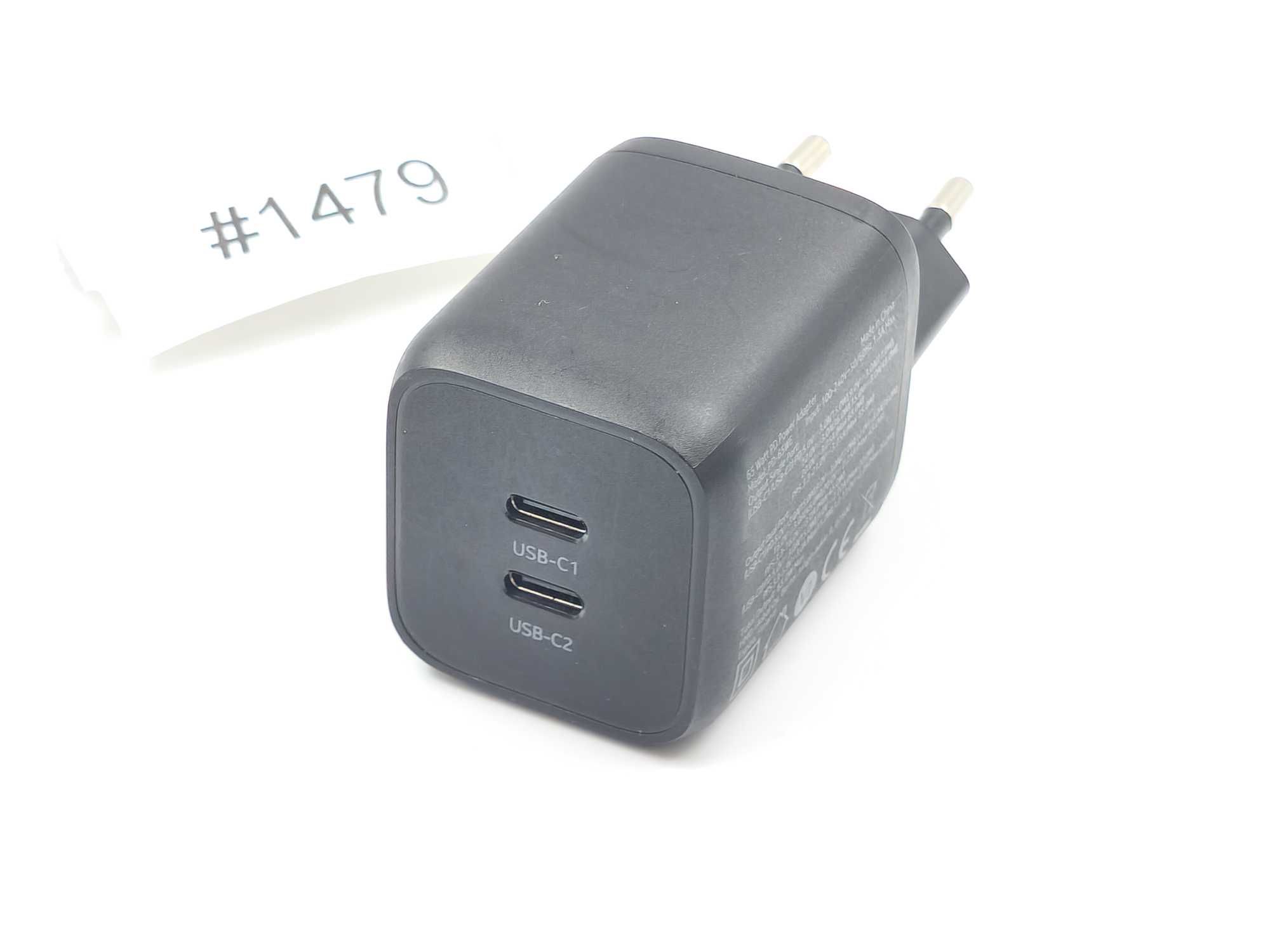 Ładowarka Nokia Dual Port USB C | MOC 65W | #1479
