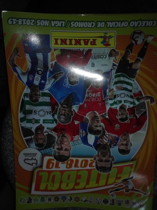 Caderneta Futebol 2018/19 Panini