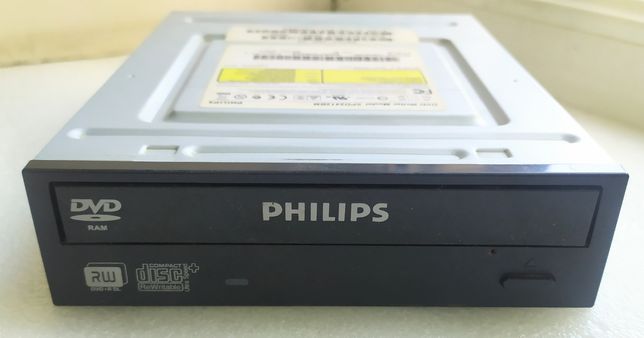 DVD привід Philips чорна панель комп'ютерний IDE