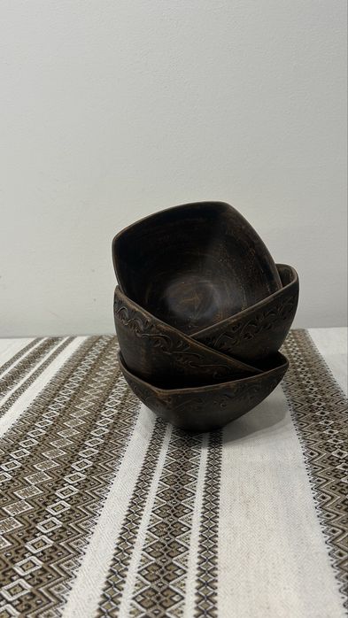 Глиняний посуд Різдвяний посуд Посуд Святковий