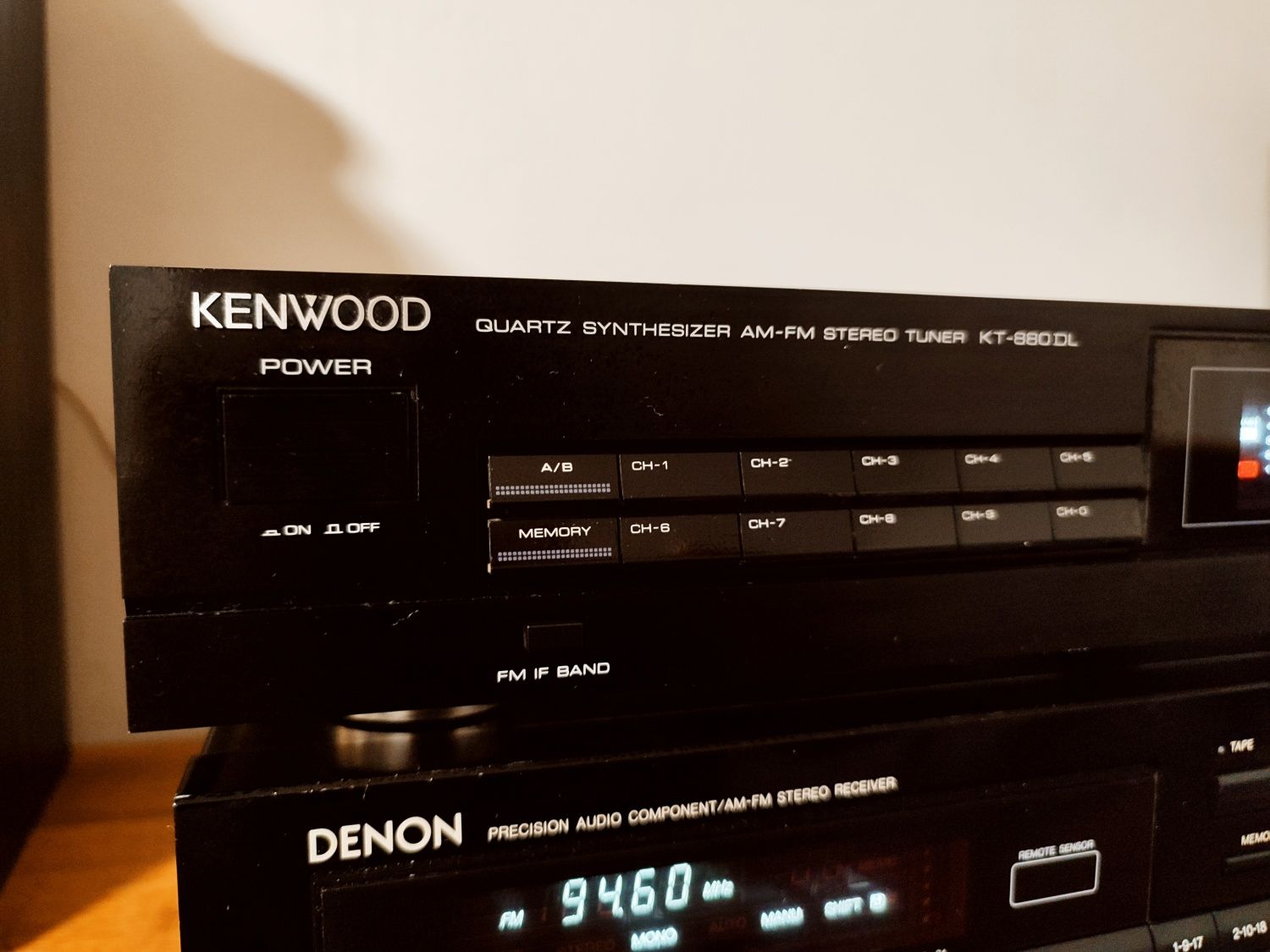 WYPRZEDAŻ! Rewelacyjny tuner radiowy Kenwood KT 880 DL ,po serwisie.