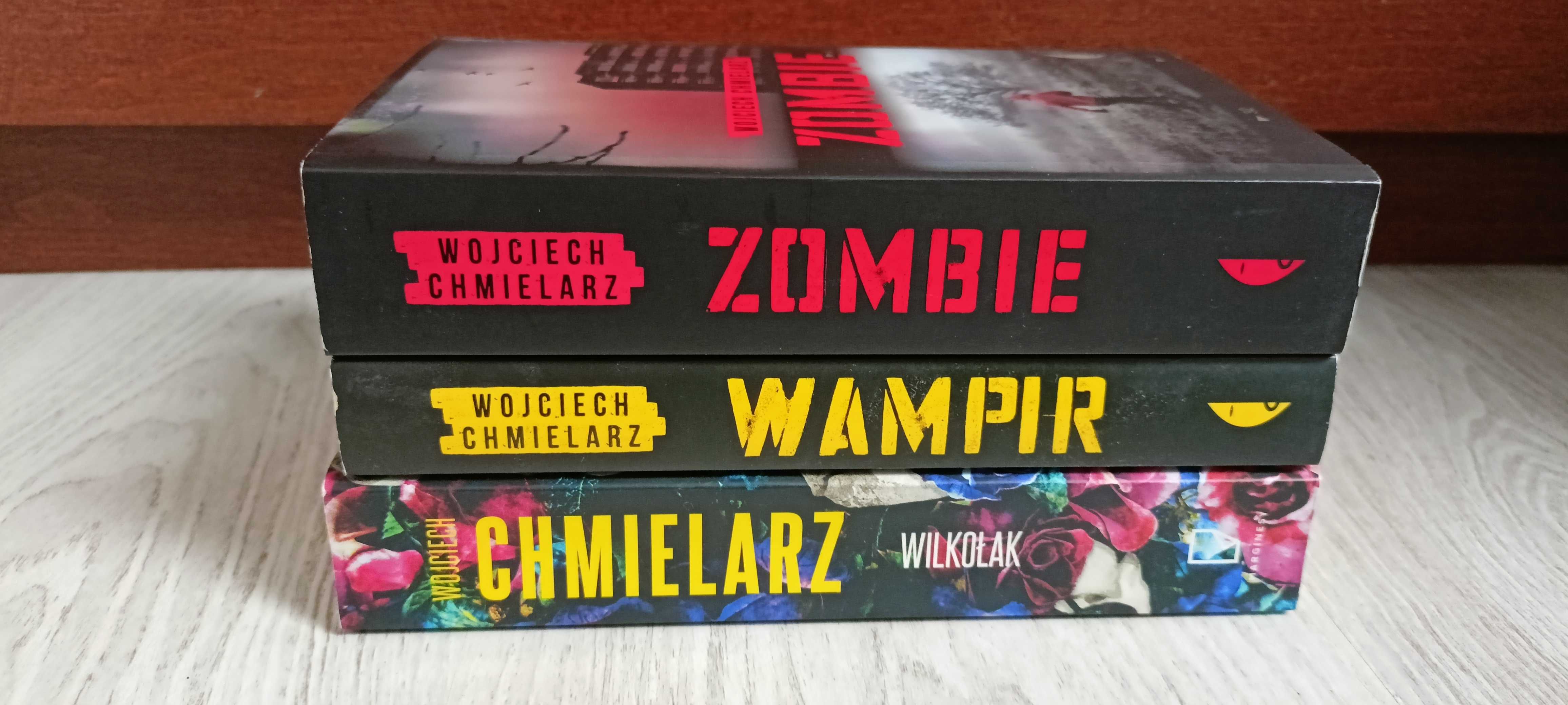 3x Wojciech Chmielarz Zombie + Wampir + Wilkołak   bdb