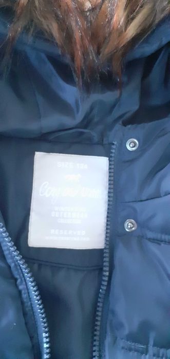 Kurtka zimowa dziewczęca  134