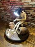 Lampka Ludzik Loft Industrial