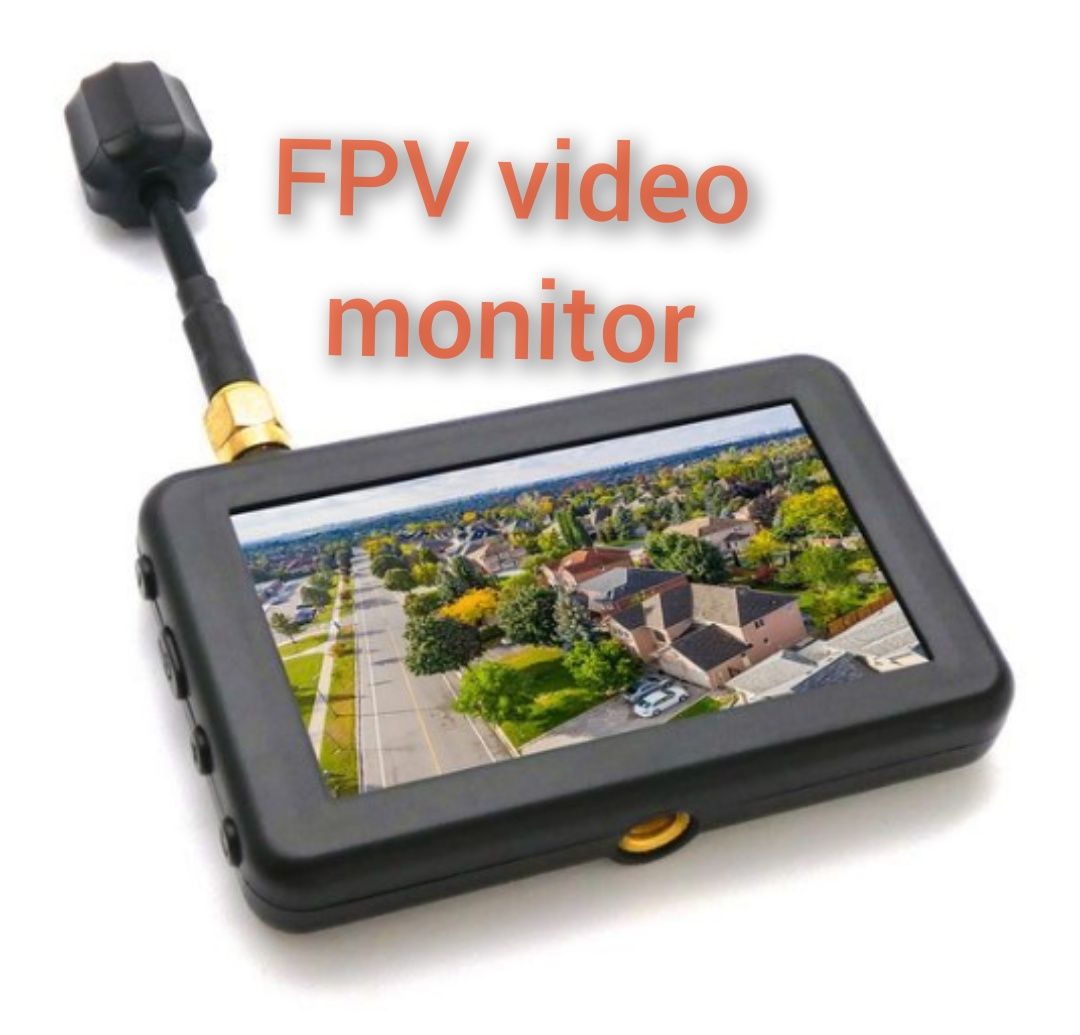 Детектор FPV монітор відео сигналу 5.8 гГц VRX 1.2 1.3
