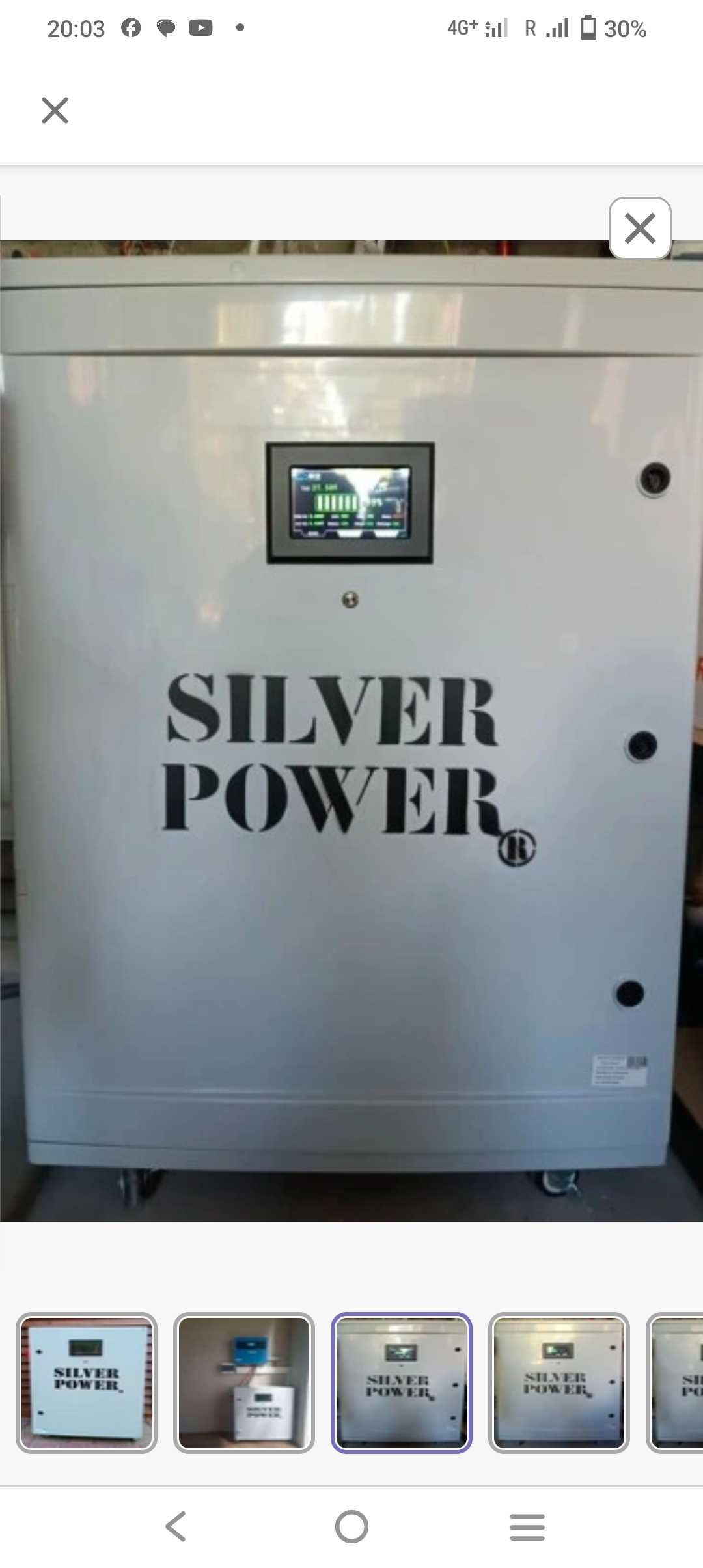 Magazyn energii 48v 16.8kw "Silver Power" BMS 200A "Solar Polska"