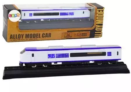 Pociąg metalowy model kolekcjonerski 1:48. Leantoys
