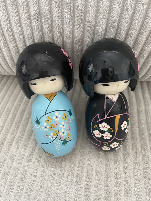 lalki kokeshi japońskie lalki drewniane