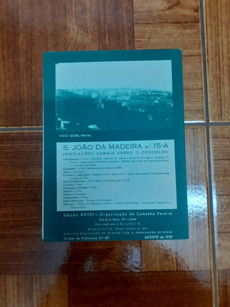 Mapa/roteiro ROTEP, S. João da Madeira