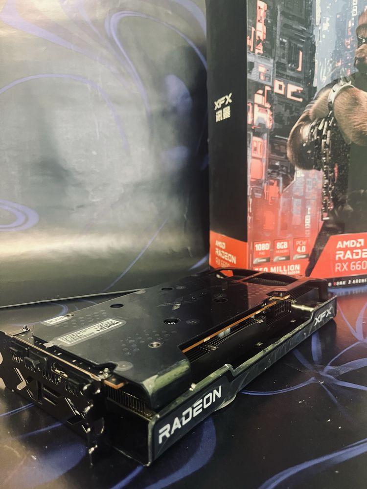 XFX rx 6600 повний комплект