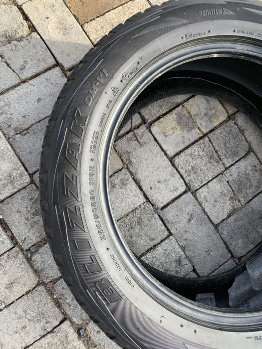 Зимові шини(резина) 285/50 R20 “Bridgestone” Blizzak DM-V2 - 2шт.