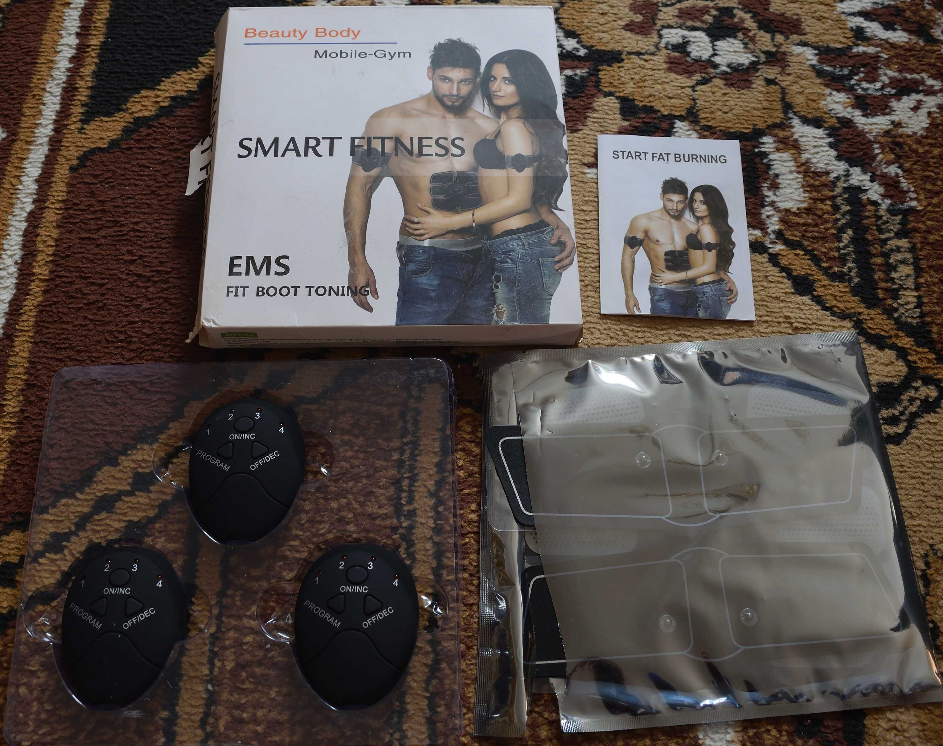 Smart Fitness EMS Fit Boot Toning тренажер пресса для мужчин
