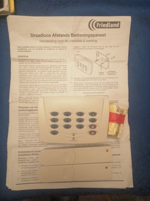 System alarmowy bezprzewodowy  Friedland