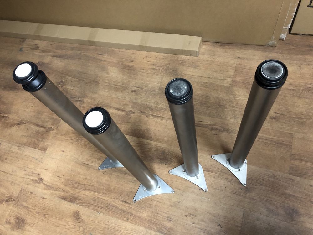 4x Noga meblowa Aluminium GTV