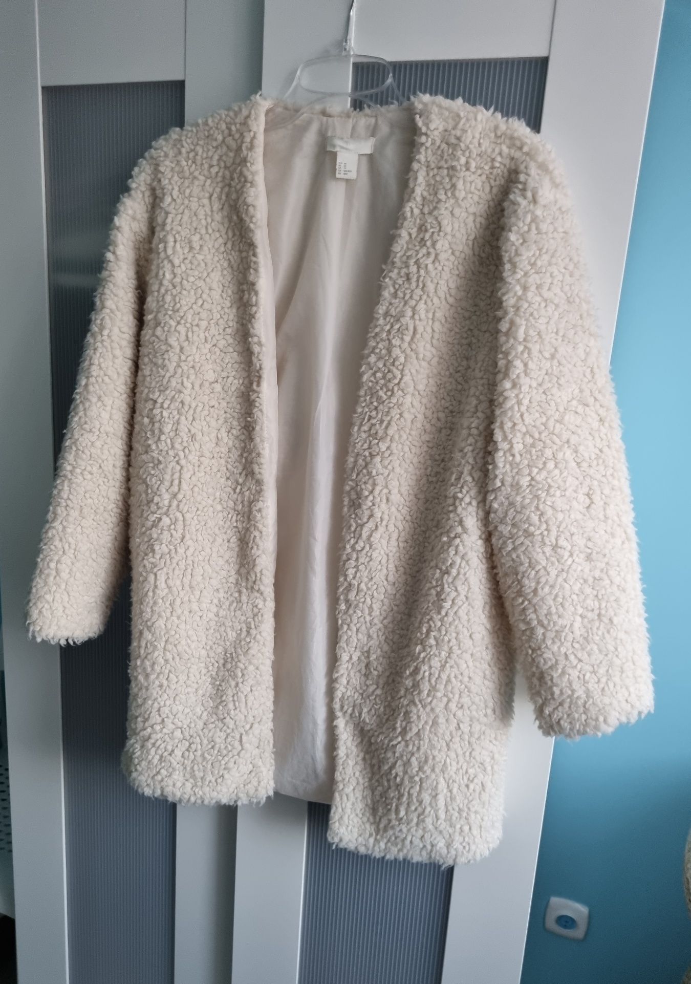 Płaszczyk baranek H&M r. XS/S