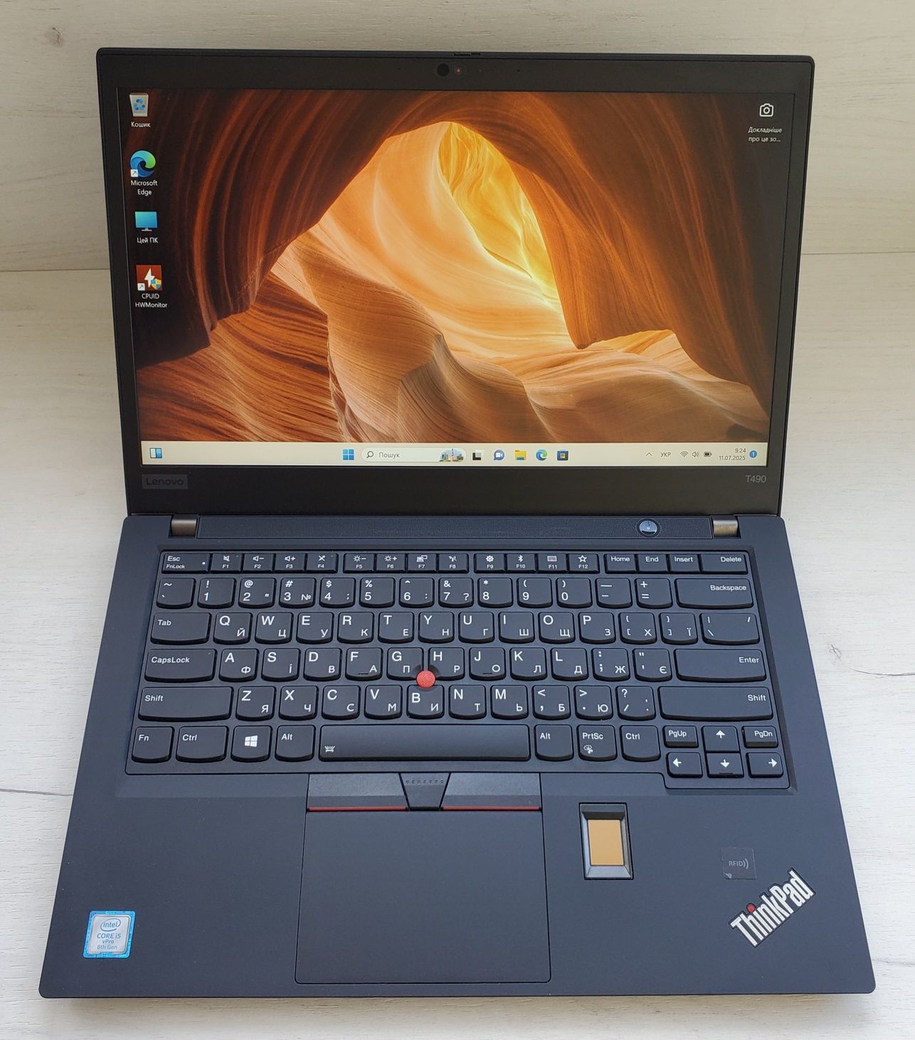 Lenovo ThinkPad T490 8/256 M.2 NVMe Windows 11 FullHD IPS i5-8365U