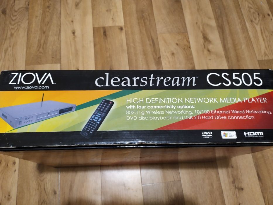 Odtwarzacz sieciowy DVD ZIOVA Clearstream CS505