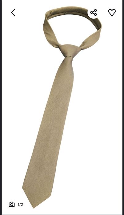 Krawat do munduru leśnego