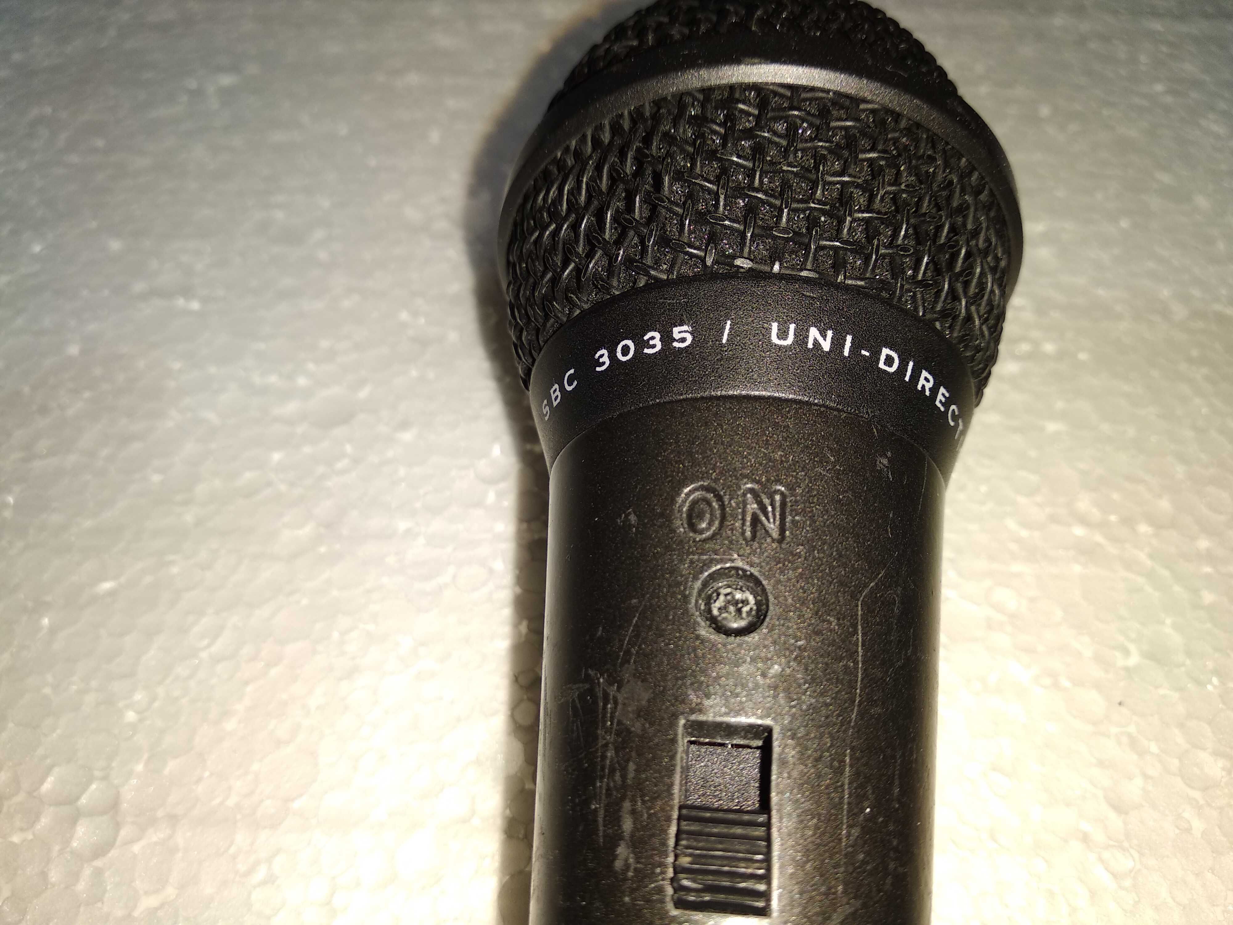 Mikrofon przewodowy Phillips SBC 3035 XLR