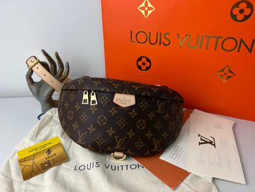 Skórzana nerka saszetka Louis Vuitton Bumbag premium Skóra naturalna