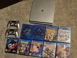PlayStation 4, kamera, 2 pady, gry