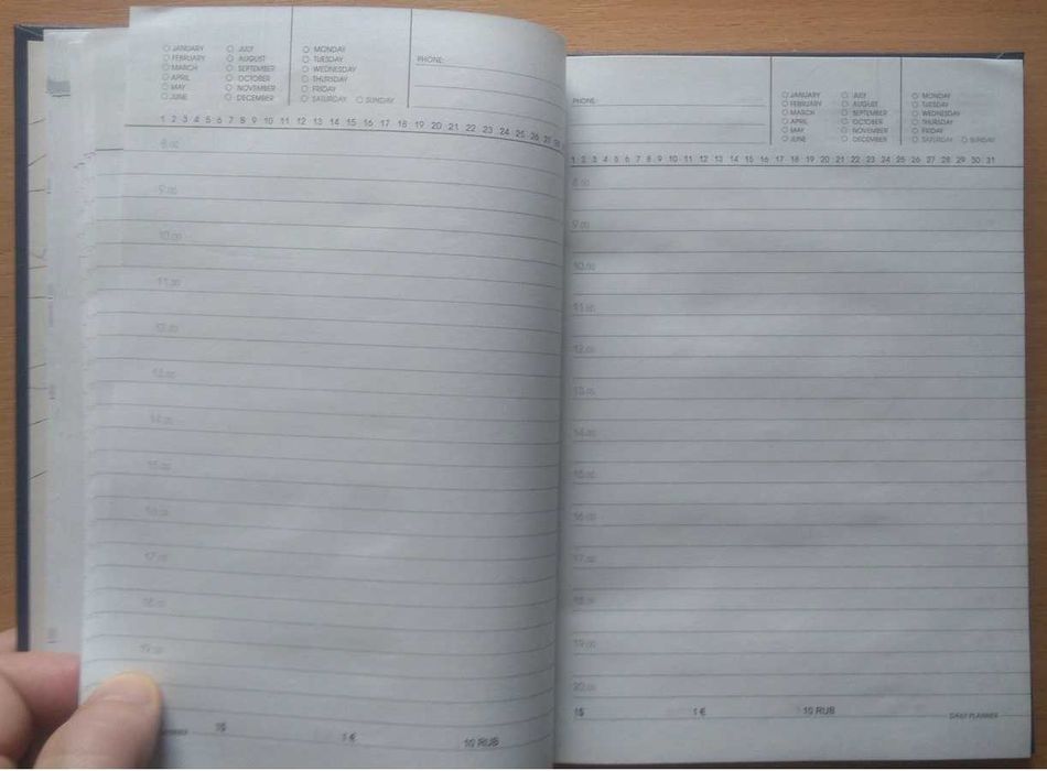 Зручний діловий щоденник (планер, planer) А5 (320 сторінок)