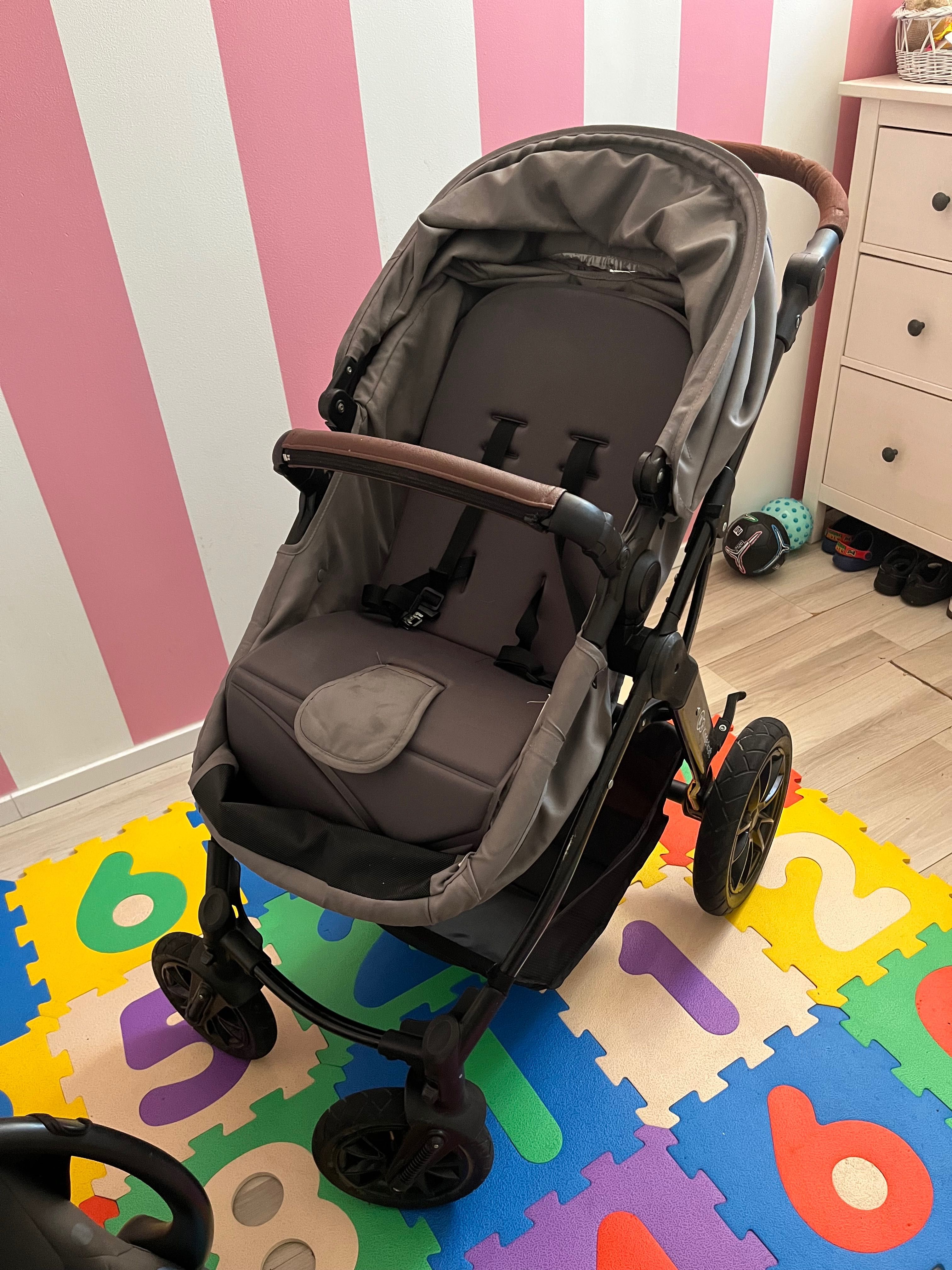 Carrinho bebé kinderkraft 3 em 1