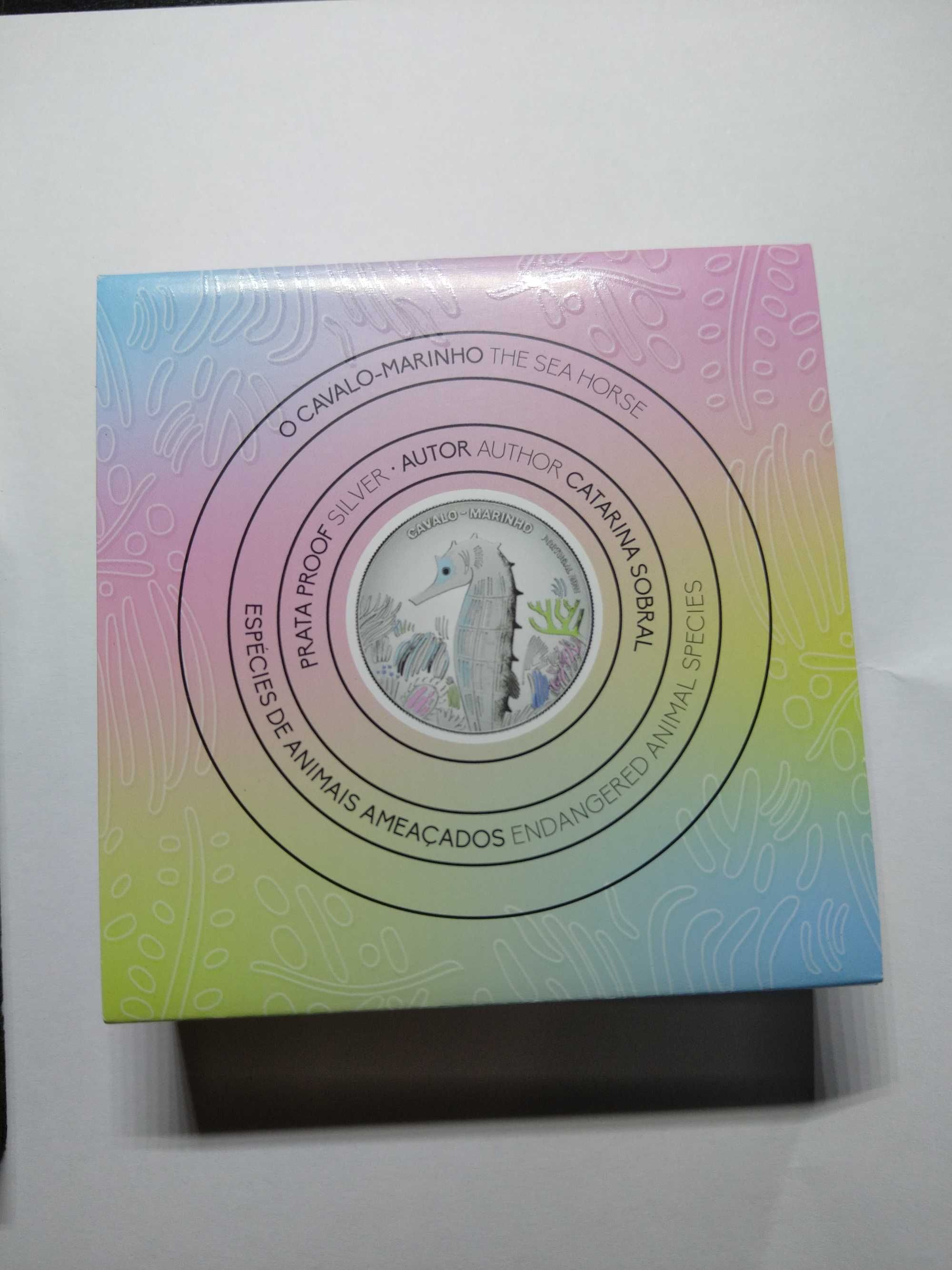 Moeda Cavalo-Marinho Prata Proof
