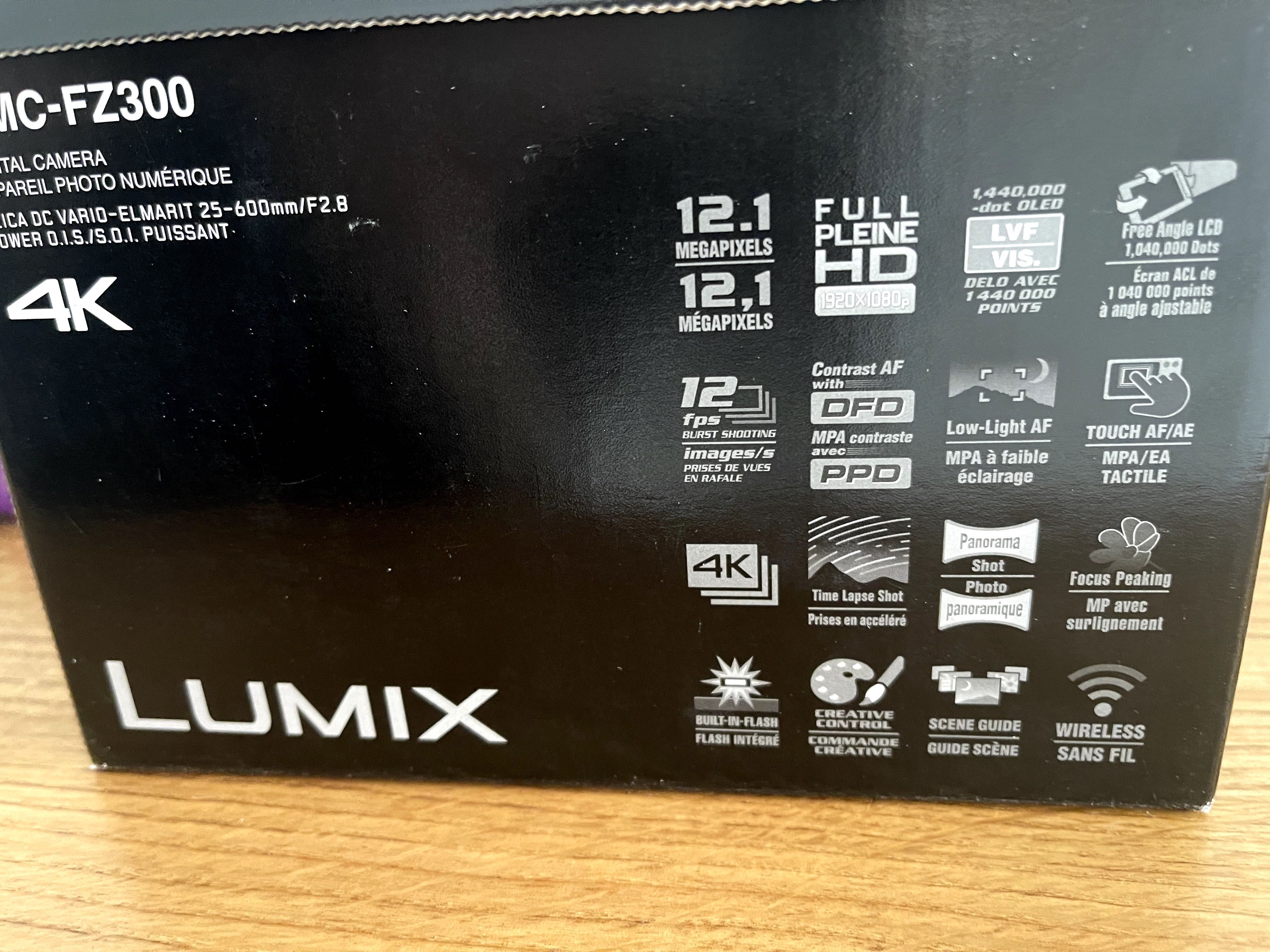 Nowy aparat Panasonic LUMIX DMC-FZ300