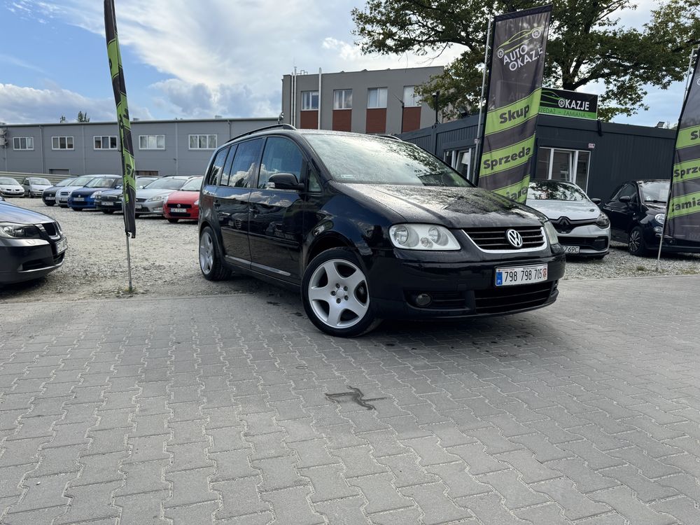 Volkswagen Touran 2.0d// klima// elektryka// alu//6 biegów //zamiana