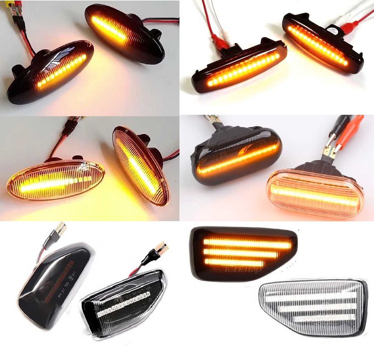 Динамічні LED поворотники Nissan Infiniti Dacia Opel Renault Samsung