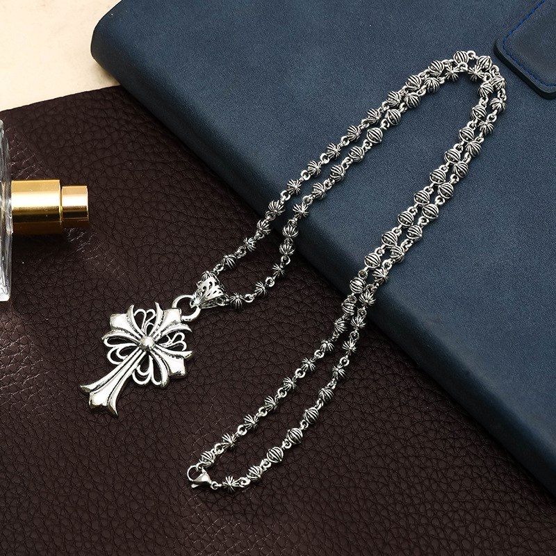 Підвіска Chrome Hearts | Ланцюжок з хрестом Chrome Hearts