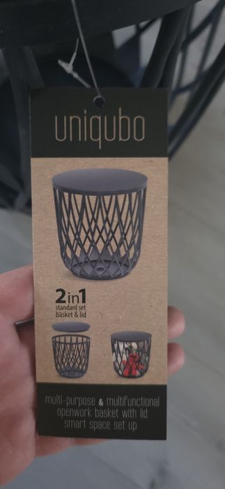 Kosz stolik siedzisko