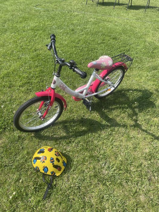 Sprzedam rowerek 18 cali + kask rowerowy do wyboru