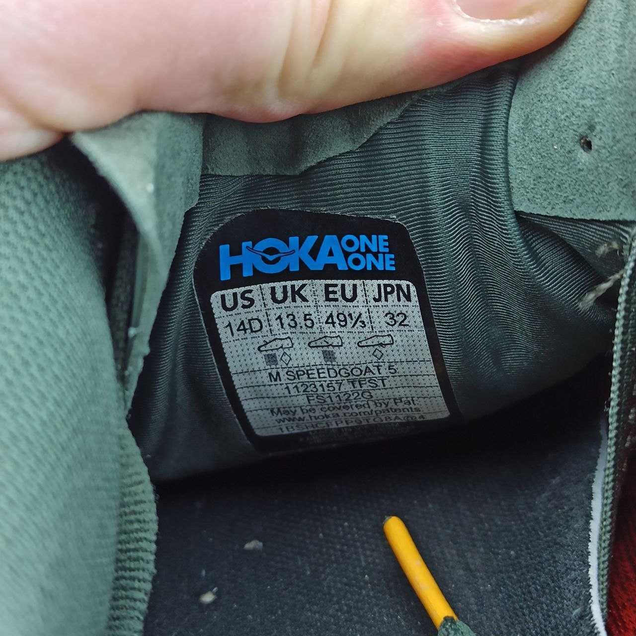 Кросівки Hoka Speedgoat 5 Розмір 48-49 (31,5 см.)