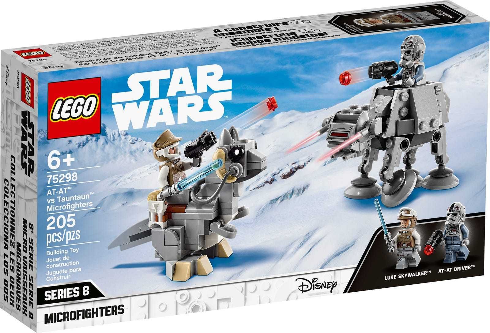 LEGO 75298 Star Wars - Mikromyśliwce: AT-AT kontra Tauntaun