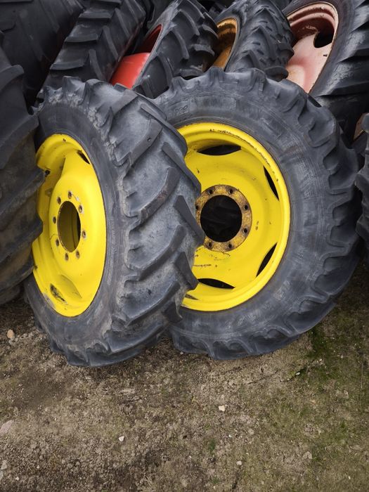 Para koła 12.4 R - 28 Radialne STOMIL OLSZTYN Kormoran 320/85 Ładne