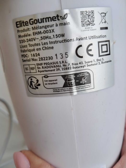 Mikser reczny używany