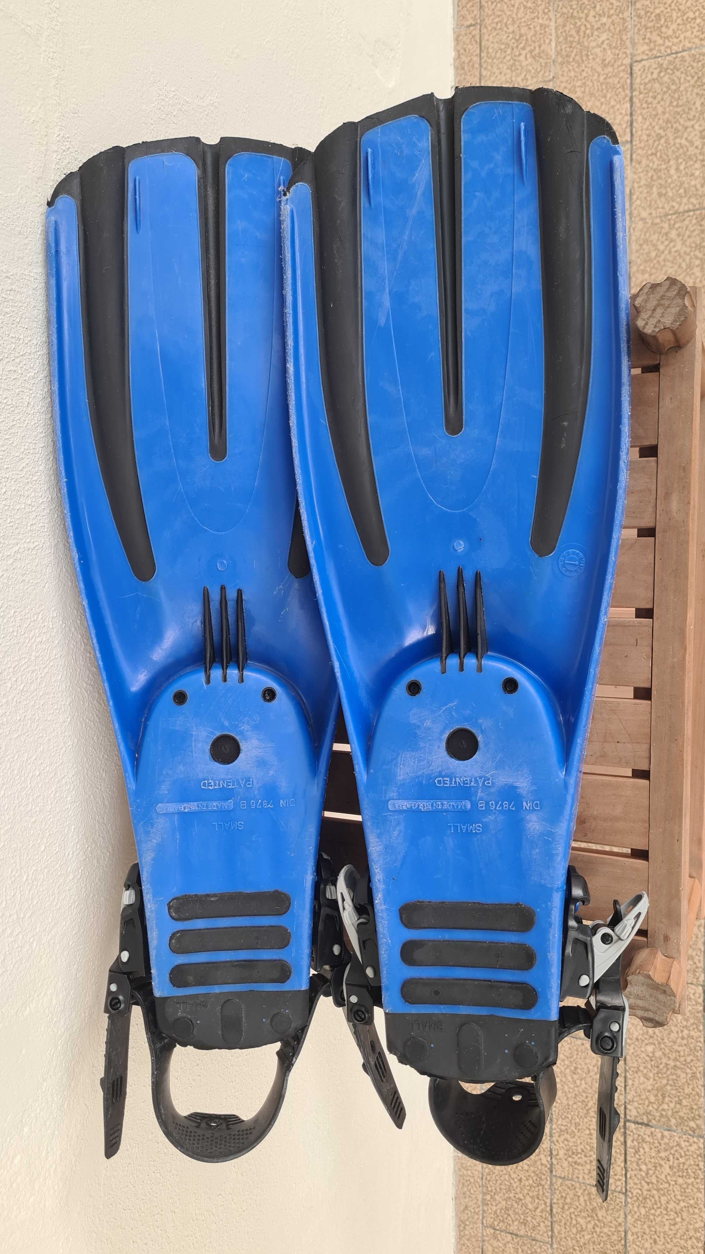 Barbatanas mergulho Mares Avanti X3 azuis tamanho S (40/42)