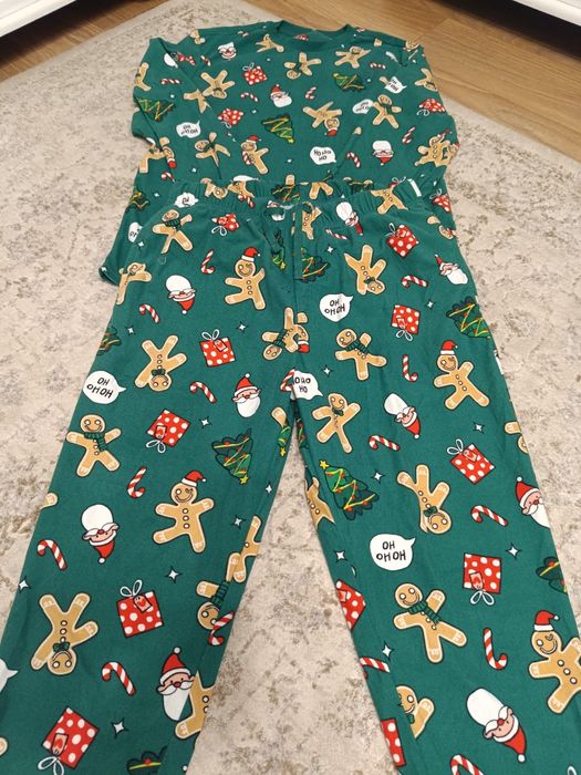Primark,  świąteczna piżama welurowa, rozmiar XS męska.