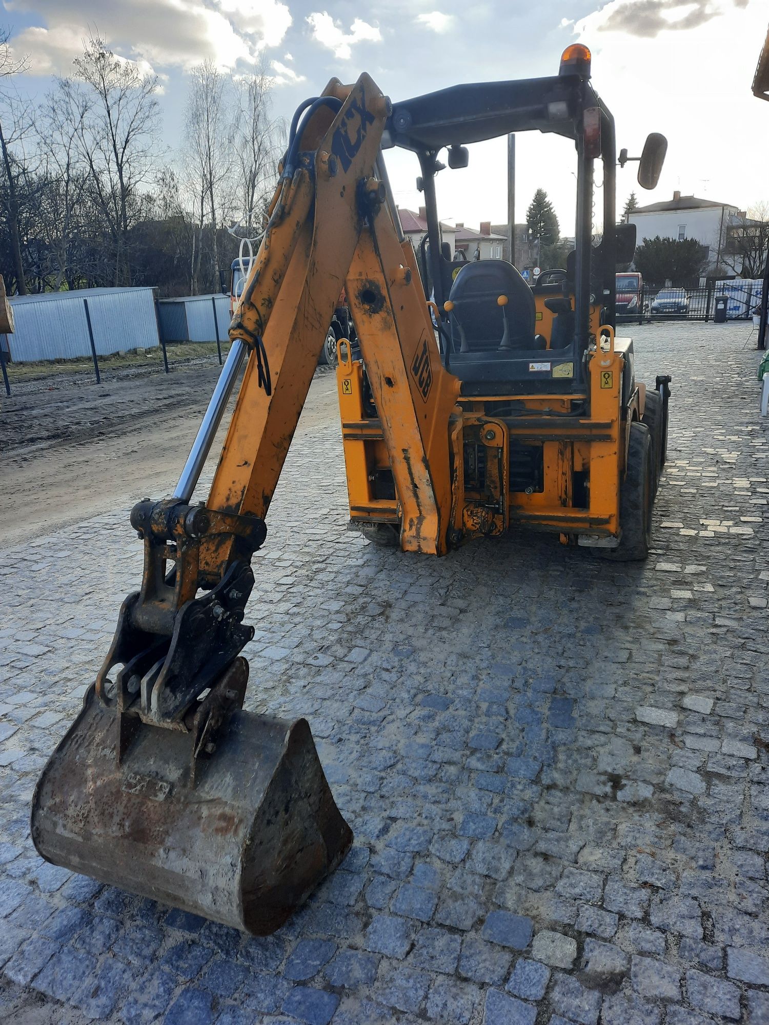 Koparko ładowarka JCB 1CX szybkozłącze szczęka