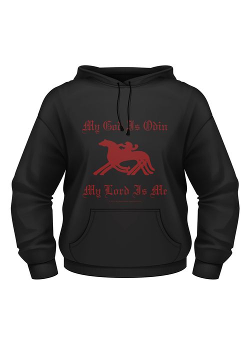Bluza Z Kapturem My God Is Odin Z Nadrukiem, Rozmiar Xxl Bm