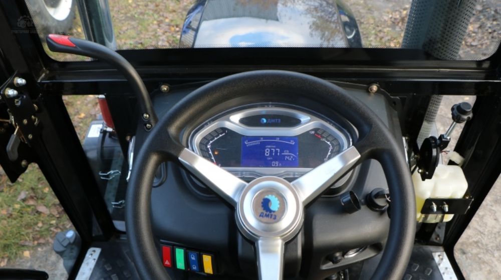 Мінітрактор ДМТЗ 404 Кондиціонер Компресор Примусова  РЕВЕРС КРЮКИ